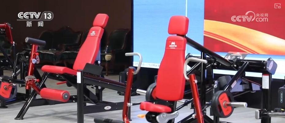 Kaiyun中国：央视《朝闻天下》关注山东宁津：小县城“炼”就健身器材大产业(图8)